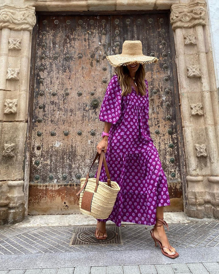 Bellona | Langes Boho Kleid