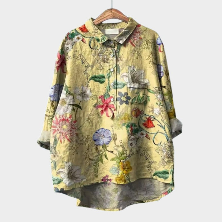 Walburga | Oversize-Bluse mit strahlendem Komfort