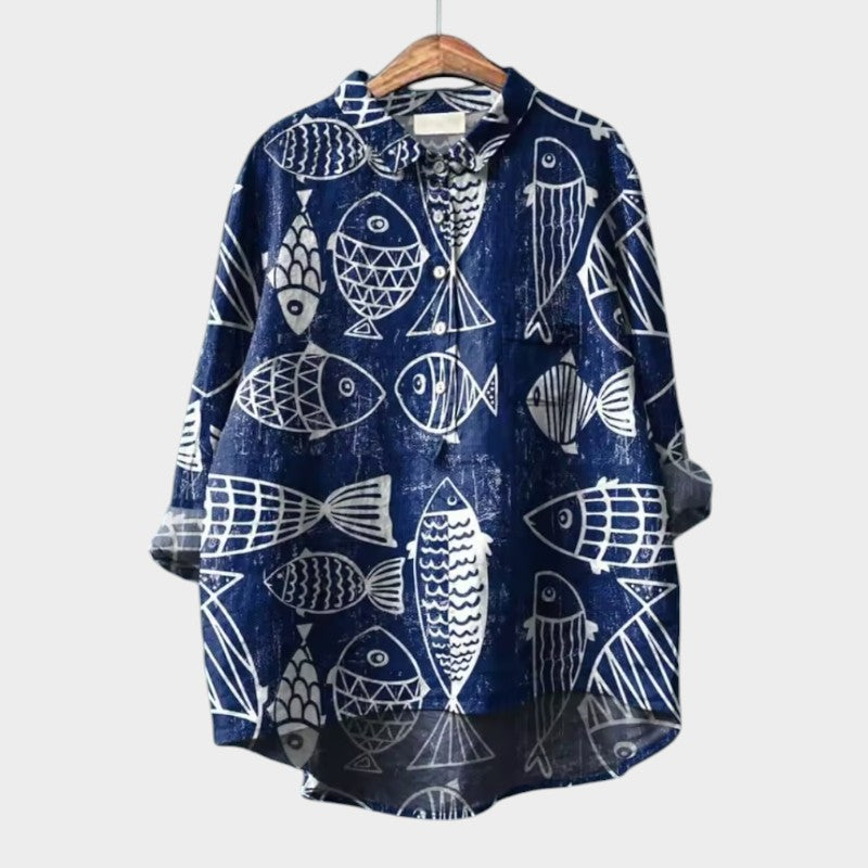 Gerlinde | Oversize-Bluse mit einzigartigem Komfort