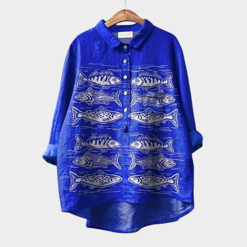 Gerlinde | Oversize-Bluse mit einzigartigem Komfort