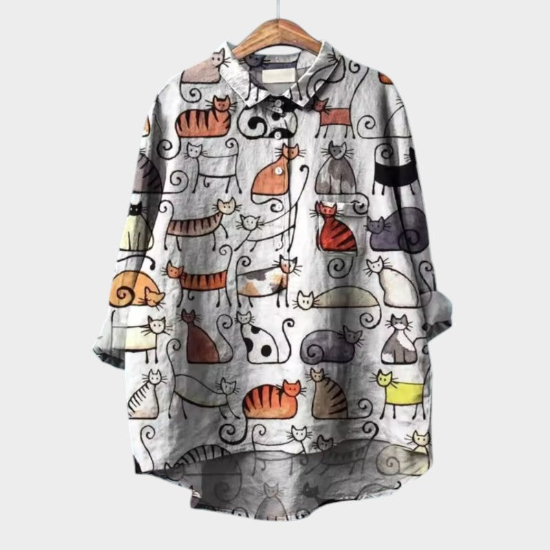 Gerlinde | Oversize-Bluse mit einzigartigem Komfort