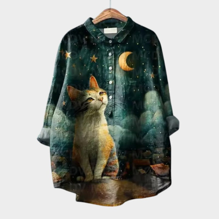 Mathilde | Oversize-Bluse mit fröhlichem Komfort