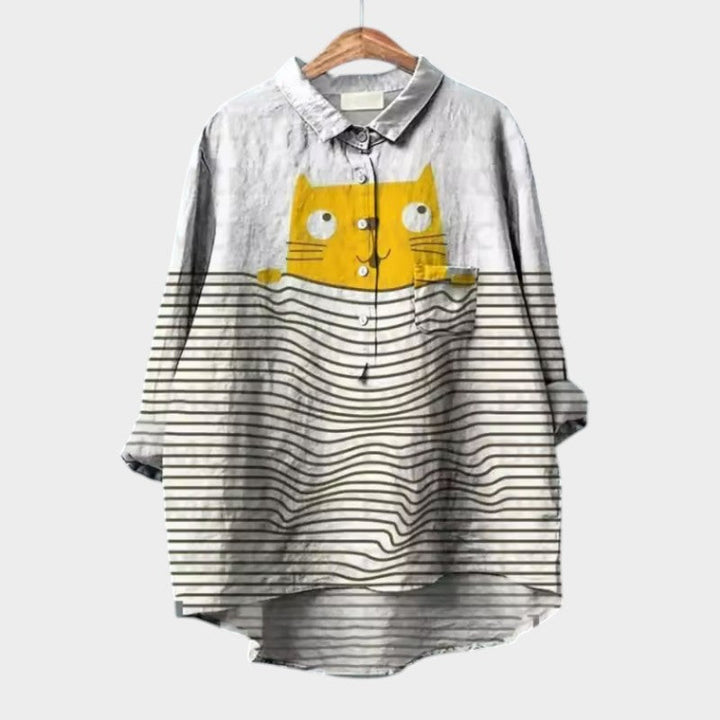 Mathilde | Oversize-Bluse mit fröhlichem Komfort