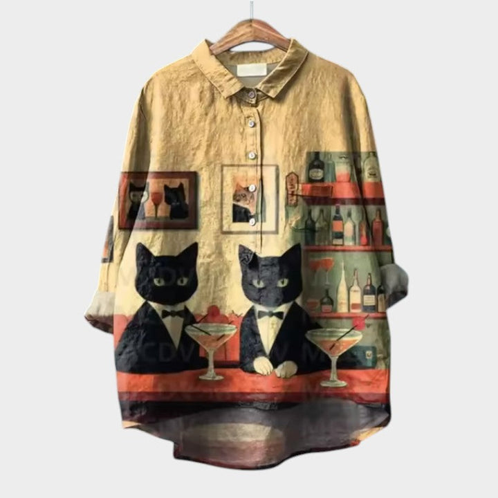 Mathilde | Oversize-Bluse mit fröhlichem Komfort
