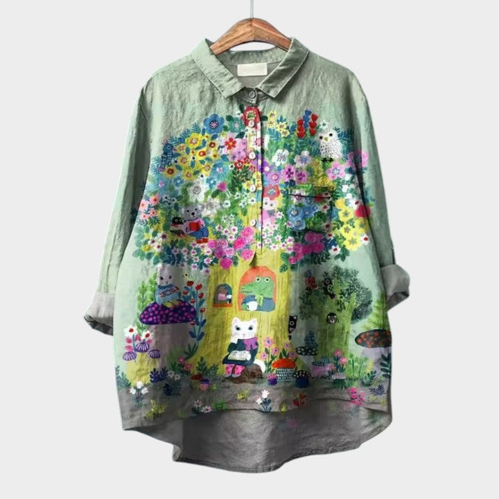 Cindraliese | Oversize-Bluse für entspannten Komfort