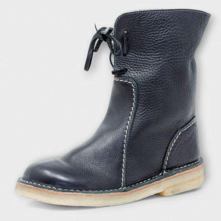 Wasserdichte Stiefel mit Wollfütterung
