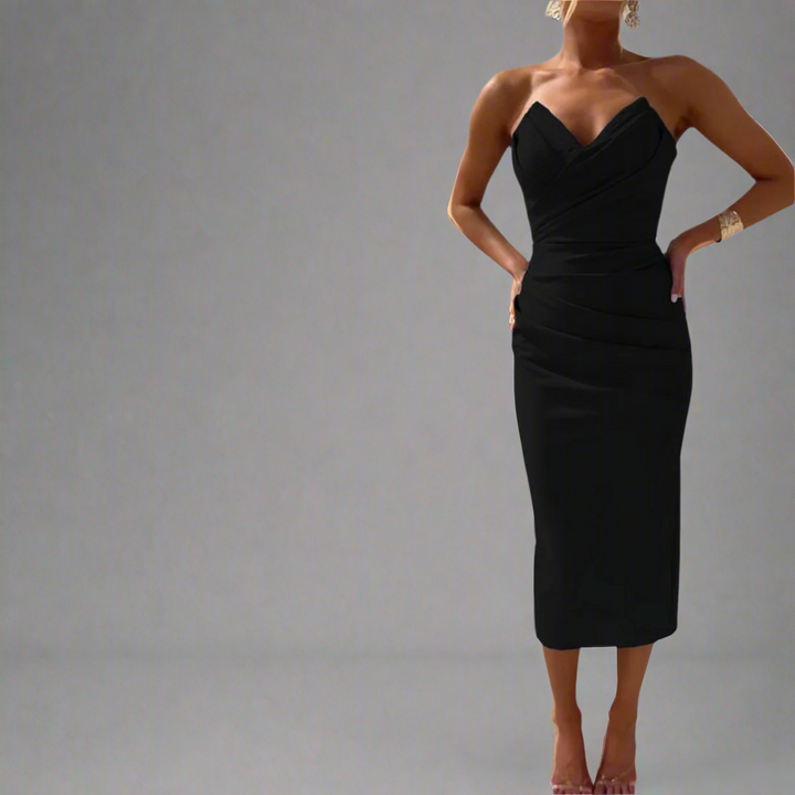 Elin | Schulterfreies Abendkleid mit Eleganz