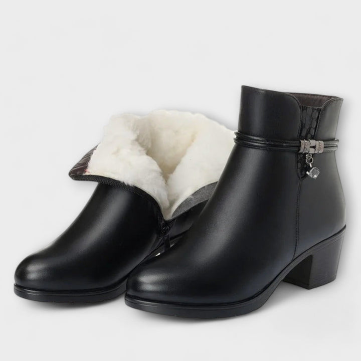 Frederika - Elegante Winterstiefel mit Reißverschluss