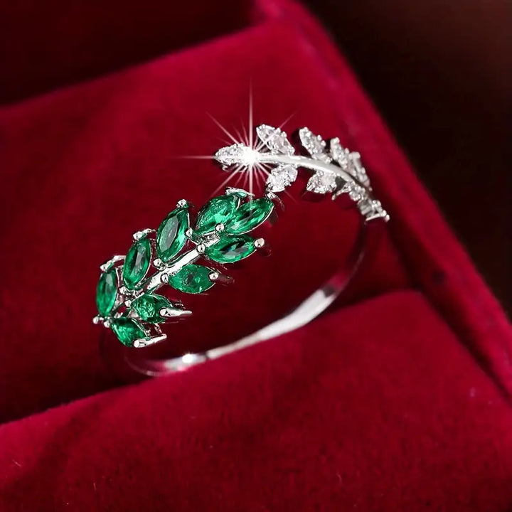 Carlotta | Premium 16k Weißgold Ring