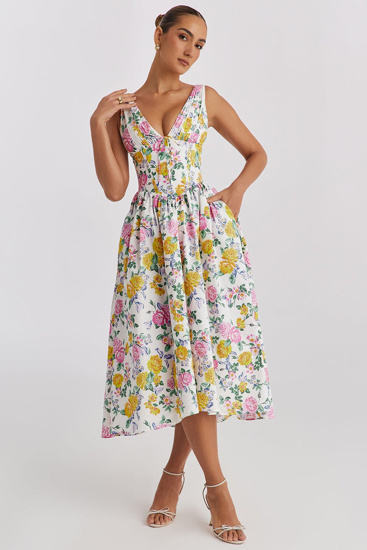 Tilda | Zeitloses Midi-Kleid