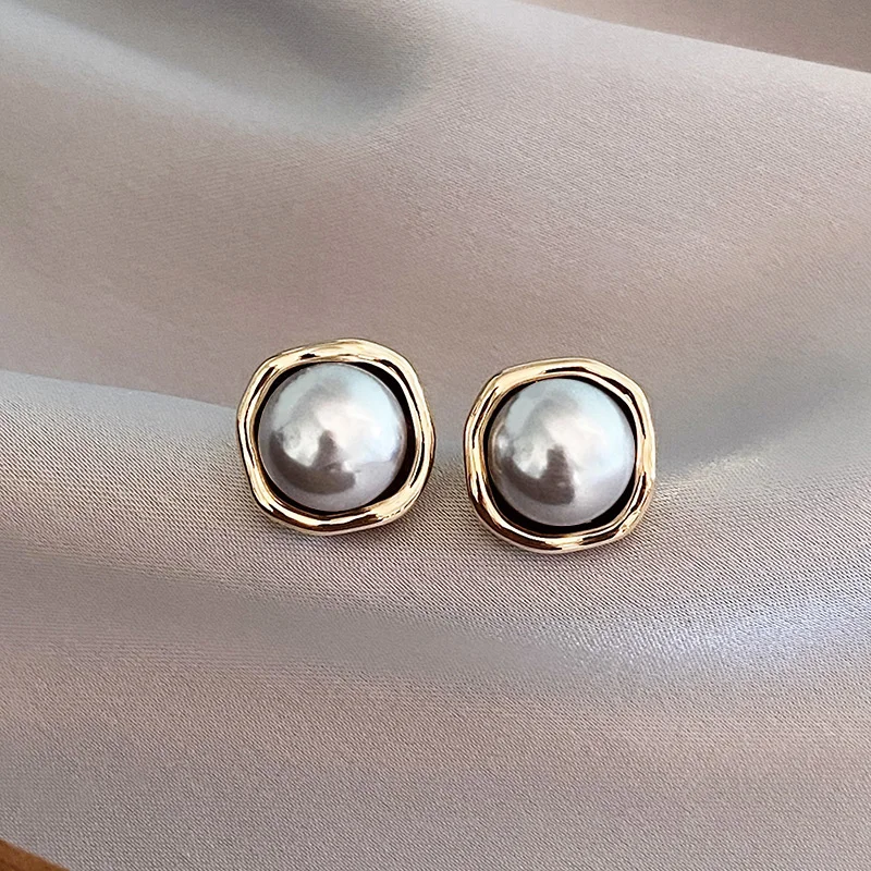 Franziska | Handgemachte Vintage-Ohrringe mit edlen Perlen
