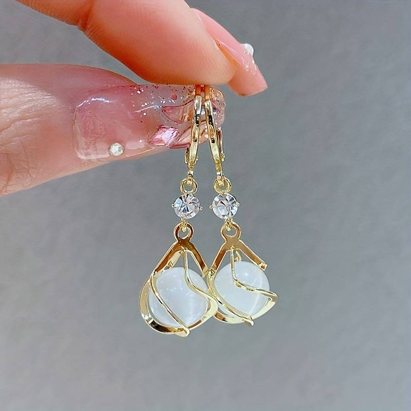 Selina | Glamouröse Opal-Ohrringe aus hochwertigem Material