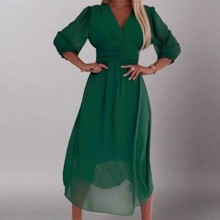 Brisela | Elegantes Wickelkleid für besondere Anlässe