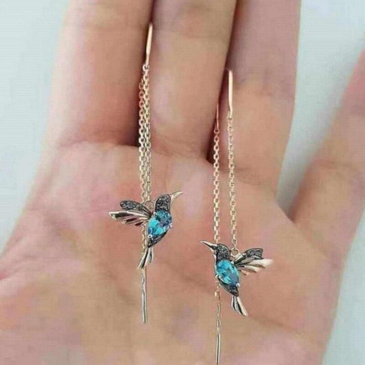 Bernhardine | Ohrringe mit Kolibri-Charme