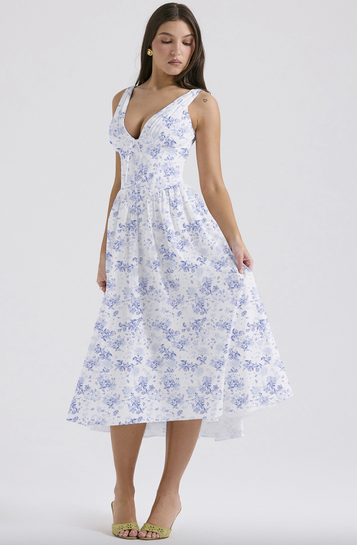 Tilda | Zeitloses Midi-Kleid